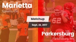 Matchup: Marietta vs. Parkersburg  2017