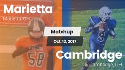 Matchup: Marietta vs. Cambridge  2017