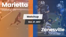 Matchup: Marietta vs. Zanesville  2017