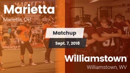 Matchup: Marietta vs. Williamstown  2018