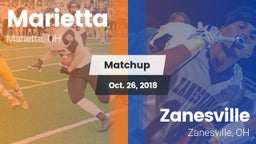Matchup: Marietta vs. Zanesville  2018