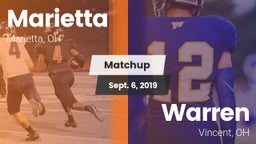 Matchup: Marietta vs. Warren  2019