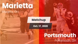 Matchup: Marietta vs. Portsmouth  2020