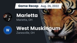 Recap: Marietta  vs. West Muskingum  2022