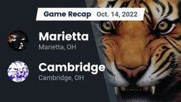 Recap: Marietta  vs. Cambridge  2022