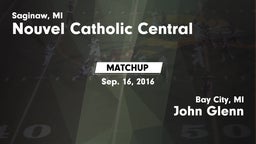 Matchup: Nouvel Catholic Cent vs. John Glenn  2016