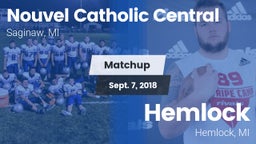 Matchup: Nouvel Catholic Cent vs. Hemlock  2018