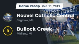 Recap: Nouvel Catholic Central  vs. Bullock Creek  2019