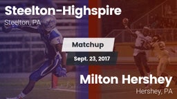 Matchup: Steelton-Highspire vs. Milton Hershey  2017