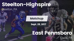 Matchup: Steelton-Highspire vs. East Pennsboro  2017