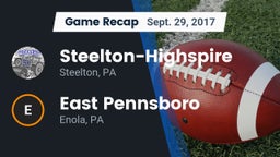 Recap: Steelton-Highspire  vs. East Pennsboro  2017