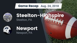 Recap: Steelton-Highspire  vs. Newport  2018