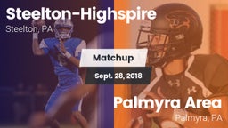 Matchup: Steelton-Highspire vs. Palmyra Area  2018