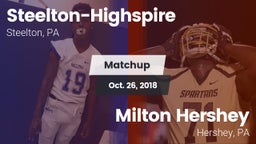 Matchup: Steelton-Highspire vs. Milton Hershey  2018