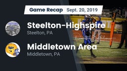 Recap: Steelton-Highspire  vs. Middletown Area  2019