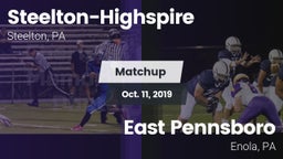 Matchup: Steelton-Highspire vs. East Pennsboro  2019