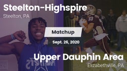 Matchup: Steelton-Highspire vs. Upper Dauphin Area  2020