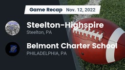 Recap: Steelton-Highspire  vs. Belmont Charter School 2022