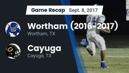 Recap: Wortham  (2016-2017) vs. Cayuga  2017