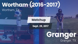 Matchup: Wortham  vs. Granger  2017