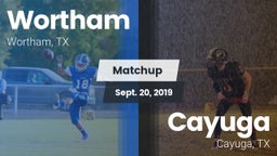 Matchup: Wortham  vs. Cayuga  2019