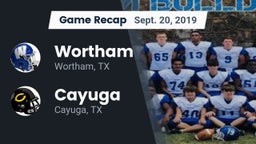 Recap: Wortham  vs. Cayuga  2019