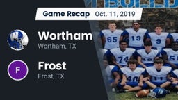 Recap: Wortham  vs. Frost  2019