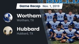 Recap: Wortham  vs. Hubbard  2019