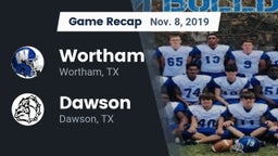 Recap: Wortham  vs. Dawson  2019