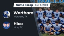 Recap: Wortham  vs. Hico  2023