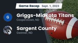 Recap: Griggs-Midkota Titans vs. Sargent County 2023