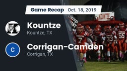 Recap: Kountze  vs. Corrigan-Camden  2019