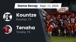 Recap: Kountze  vs. Tenaha  2020