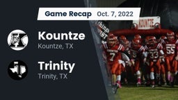 Recap: Kountze  vs. Trinity  2022