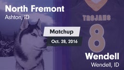 Matchup: North Fremont vs. Wendell  2016