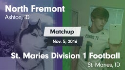 Matchup: North Fremont vs. St. Maries Division 1 Football 2016