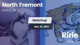 Matchup: North Fremont vs. Ririe  2017