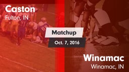 Matchup: Caston vs. Winamac  2016