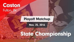 Matchup: Caston vs. State Championship 2016