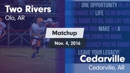 Matchup: Two Rivers vs. Cedarville  2016