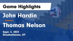 John Hardin  vs Thomas Nelson  Game Highlights - Sept. 3, 2022