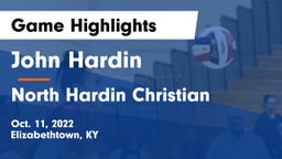 John Hardin  vs North Hardin Christian Game Highlights - Oct. 11, 2022