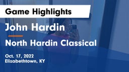 John Hardin  vs North Hardin Classical Game Highlights - Oct. 17, 2022