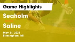 Seaholm  vs Saline  Game Highlights - May 21, 2021
