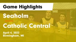 Seaholm  vs Catholic Central Game Highlights - April 4, 2022