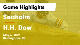 Seaholm  vs H.H. Dow  Game Highlights - May 6, 2022