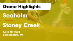 Seaholm  vs Stoney Creek  Game Highlights - April 18, 2024