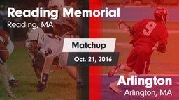 Matchup: Reading Memorial vs. Arlington  2016