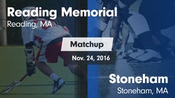 Matchup: Reading Memorial vs. Stoneham  2016