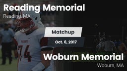 Matchup: Reading Memorial vs. Woburn Memorial  2017